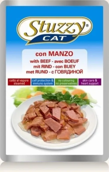 Stuzzy Cat Пауч (говядина) для кошек