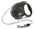 Поводок-рулетка "Flexi" "Black Design" XS, трос для собак