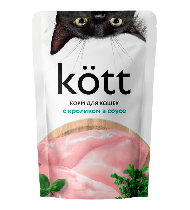Kott для кошек с кроликом в соусе