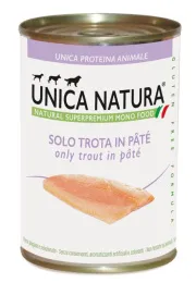 Unica Natura MONO Паштет из форели для собак