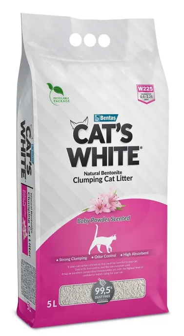 Cat's White Baby Powder для кошек
