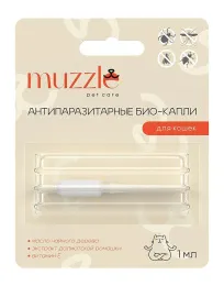 Muzzle Антипаразитарные био-капли для кошек