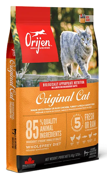 ORIJEN ORIGINAL CAT (Курица, индейка, рыба), 340 г