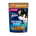 Felix Аппетитные кусочки для кошек (Индейка в желе)