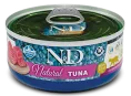 Консервы Farmina N&D Natural Cat (Тунец) для кошек