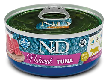 Консервы Farmina N&D Natural Cat (Тунец) для кошек