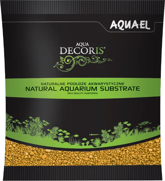 Aquael Грунт Aqua Decoris (желтый), 2-3 мм