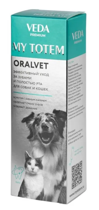 VEDA My Totem Oralvet Гель для зубов и полости рта собак и кошек