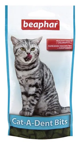 Beaphar Лакомство Cat-A-Dent Bits для кошек