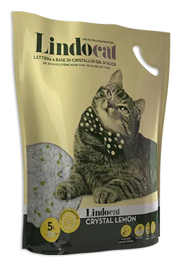 Lindocat Наполнитель Crystal Lemon для кошек