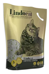 Lindocat Наполнитель Crystal Lemon для кошек