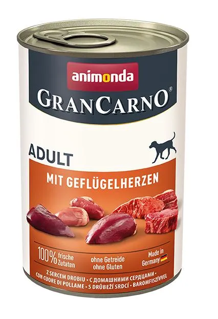 Gran Carno Adult (Сердце домашней птицы) для собак