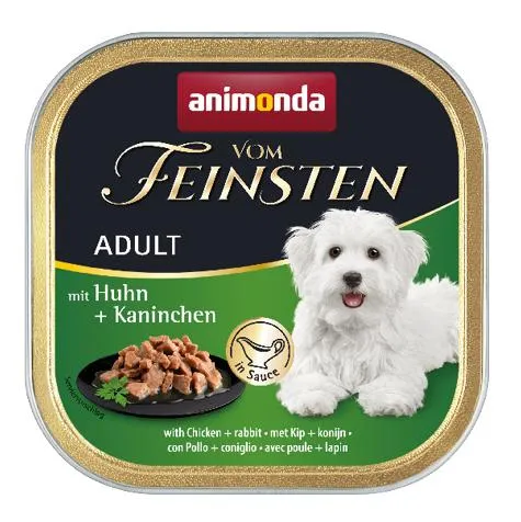 Vom Feinsten Adult (Курица и кролик в соусе) для собак