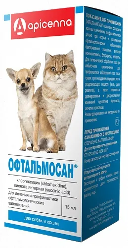 Apicenna Офтальмосан для домашних животных