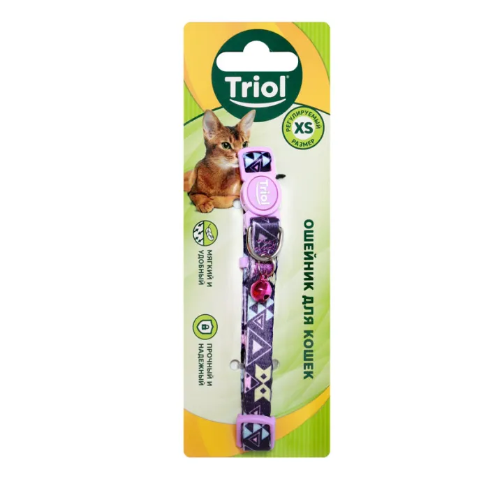 Triol Ошейник для кошек Геометрия