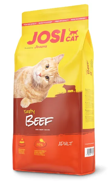 Корм JosiCat Tasty Adult (Говядина) для кошек, 18 кг