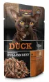 Влажный корм Leonardo Duck + Beef (Утка с тушеной говядиной) для кошек
