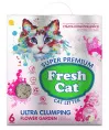 Fresh Cat Комкующийся наполнитель Цветущий сад для кошек