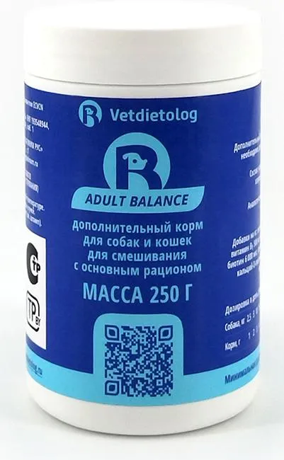 Vetdietolog Adult Balance для собак для кошек