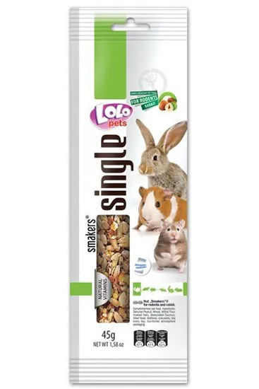 Lolo Pets Smakers Weekend Style (Орехи) для грызунов