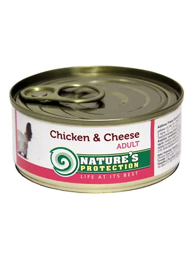 Nature's Protection Cat Chicken & Cheese для кошек