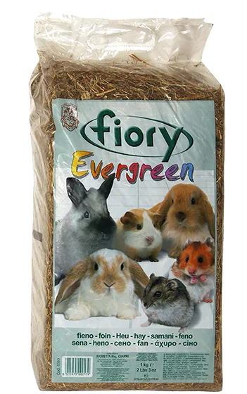 Fiory Сено прессованное для грызунов, 30 л для грызунов