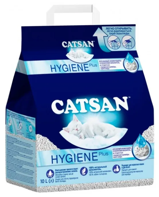 Catsan Наполнитель Hygiene plus для кошек