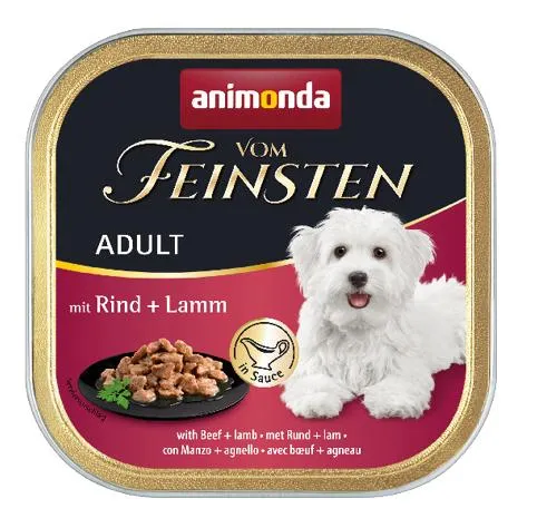 Vom Feinsten Adult (Говядина и ягненок в соусе) для собак