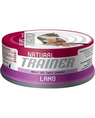 Trainer Natural Adult Lamb, 80 гр для кошек