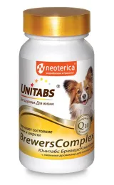 Neoterica Unitabs BrewersComplex с Q10 для мелких собак