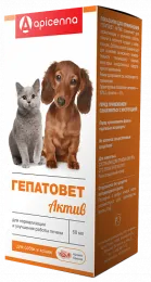 Apicenna Гепатовет Актив для собак и кошек