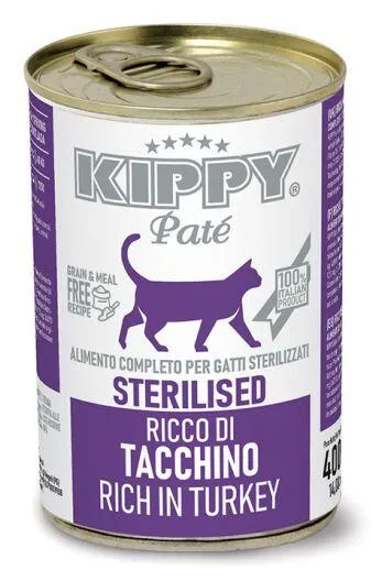 Kippy Pate Sterilised Cat Паштет с индейкой для кошек