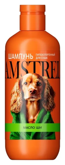 Amstrel Шампунь для собак гипоаллергенный Масло ши