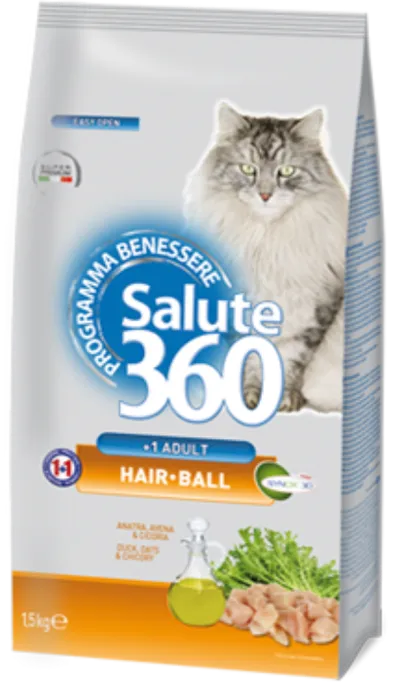 Salute 360 для кошек для вывода шерсти, 1,5 кг