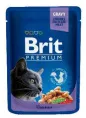 Brit Premium Cat Pouches with Cod Fish для кошек