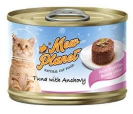 Mew Planet Паштет из свежего тунца с анчоусами для кошек