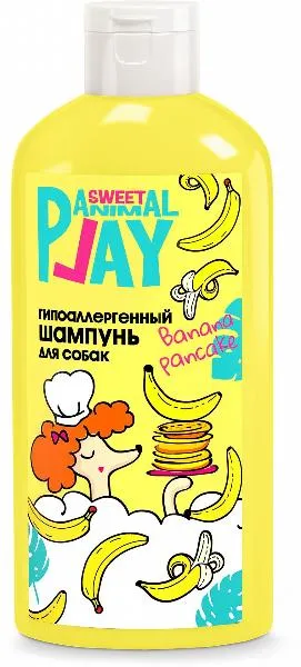 Шампунь Animal Play Sweet "Банановый панкейк", 300 мл для собак
