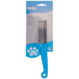 DeLIGHT Расческа-антистатик, тефлон для собак для кошек