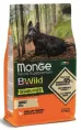 Monge Dog BWild Grain Free Adult Mini (Утка, картофель), 2,5 кг