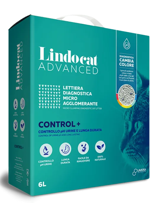 Lindocat Наполнитель Control+ для кошек