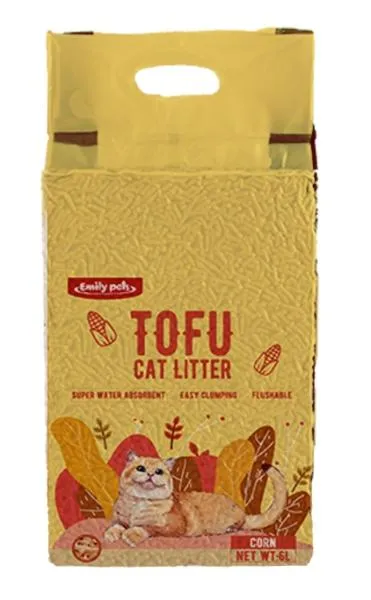Emily Pets Наполнитель Tofu (Кукурузный) для кошек