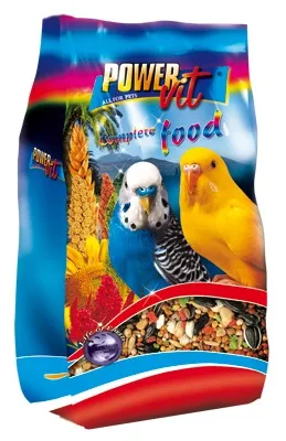 Power Vit  для волнистых попугаев (в пакете), 500 г для птиц