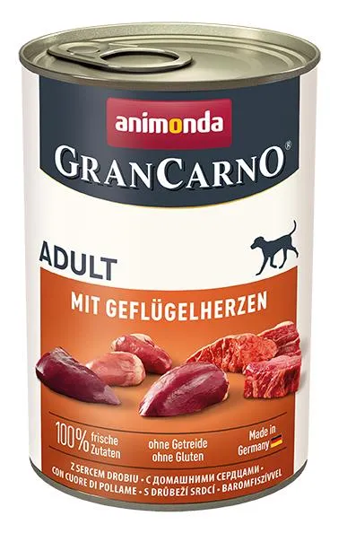 Gran Carno Adult (Сердце домашней птицы) для собак