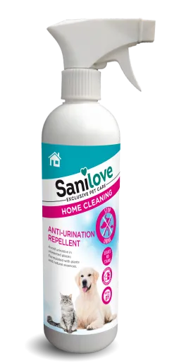 Sanilove Средство для защиты мест не для туалета, 500 мл для собак для кошек