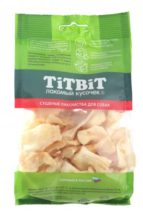 ТИТБИТ Хрустики бараньи - мягкая упаковка для собак