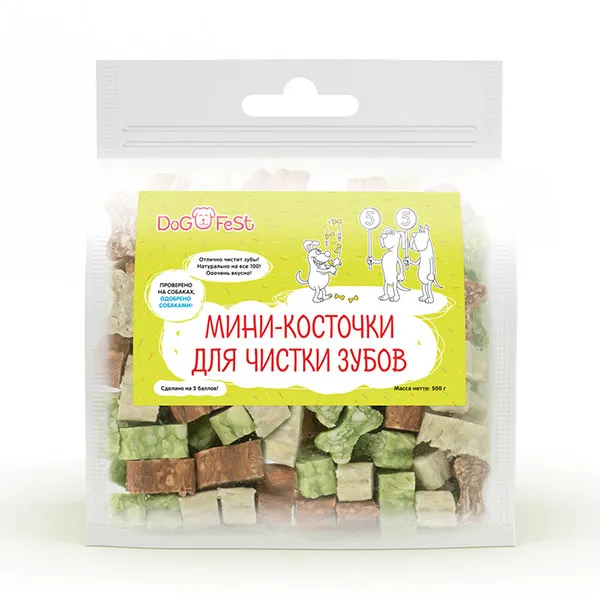 Dog Fest Мини-косточки для чистки зубов для собак