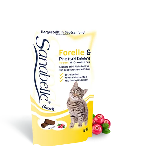 Bosch Sanabelle Cat Sticks Trout Cranberry для кошек