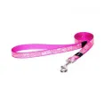 Удлиненный поводок Rogz Lapz Trendy Pink Bones для собак
