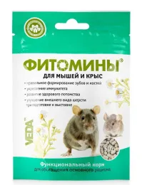 VEDA Фитомины для мышей и крыс, 50 г