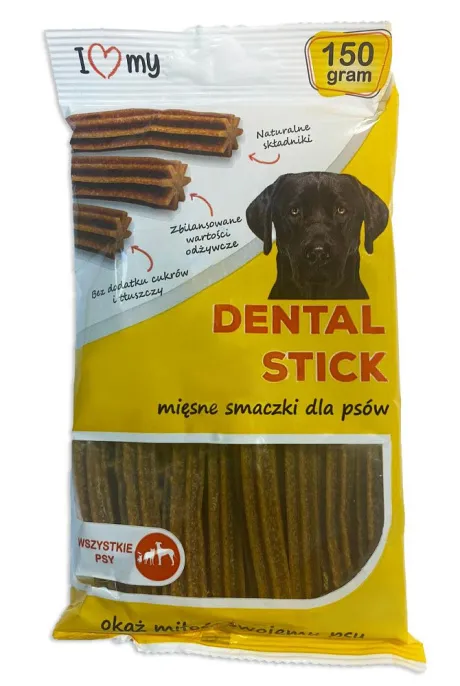 I love my Dental Stick Жевательные палочки для собак с птицей